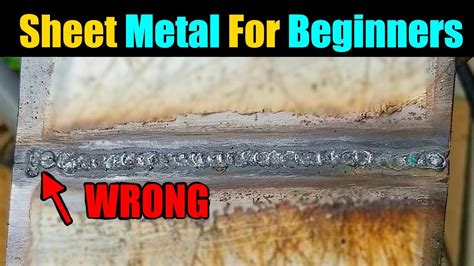 flux weld thin sheet metal|mig flux core welding basics.